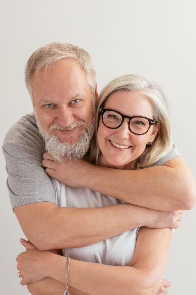 Warm portrait of a couple